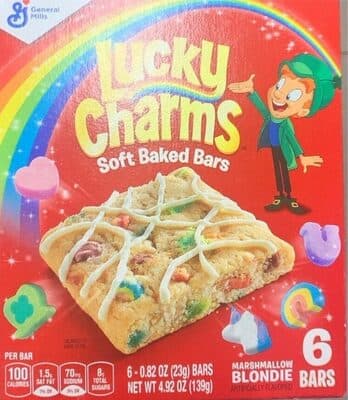 Lucky Charms Soft Baked Bars