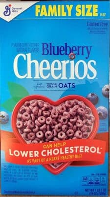 Cheerios Blueberry Cereal