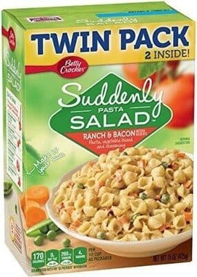 Suddenly Pasta Salad, Ranch & Bacon