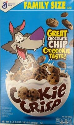 Cookie Crisp Breakfast Cereal, Chocolate Chip Cookie
