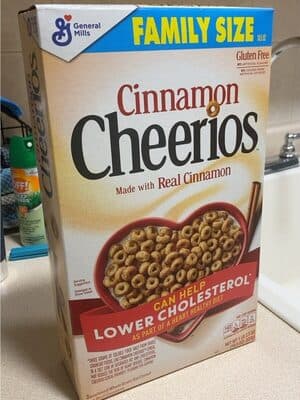 Cheerios Cinnamon Cereal