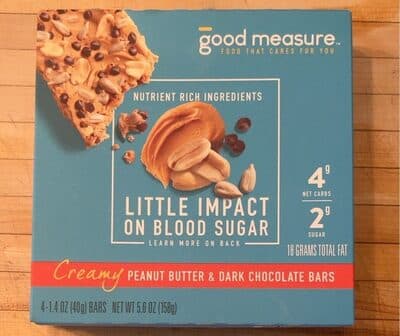 Creamy Peanut Butter & Dark Chocolate Bars