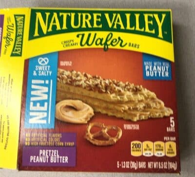 Nature Valley Wafer Bars, Pretzel Peanut Butter