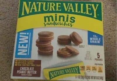 minis sandwiches chocolate