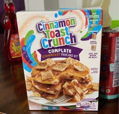 Cinnamon Toast Crunch Pancake Kit