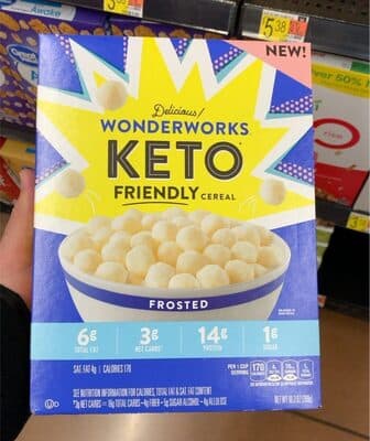 Keto Friendly Cereal Frosted