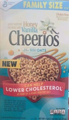 Honey vanilla cheerios