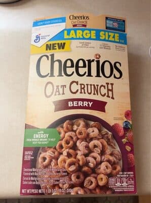 Cheerios Oat Crunch Berry
