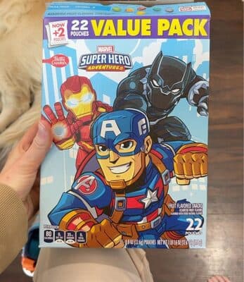 Marvel Super Hero Adventures Fruit Snacks