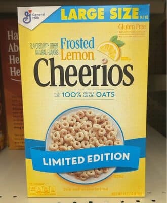 Frosted Lemon Cheerios