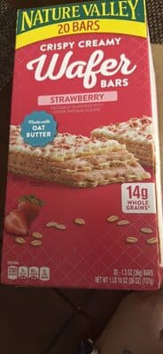 Crispy Creamy Wafer Bars Strawberry