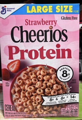 Strawberry Cheerios Protein