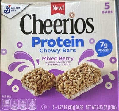 Protein Chewy Bars Mixed Berry