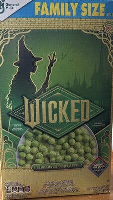 Wicked Elphaba Caramel Apple