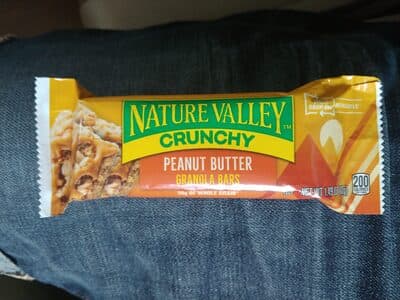 Peanut Butter Crunchy Granola Bars