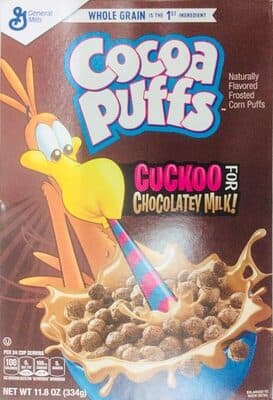 Naturally Flavored Frosted Corn Puffs, Cocoa
