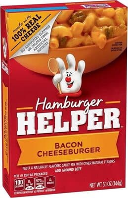 Bacon Cheeseburger Hamburger Helper