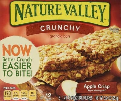 Nature Valley Crunchy Granola Bar Apple Crisp