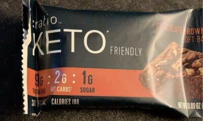 Ratio Keto Friendly Chocolate Brownie Soft Bake