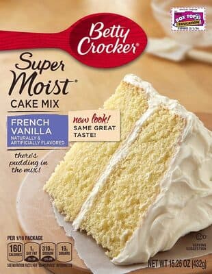 Super Moist French Vanilla Cake Mix