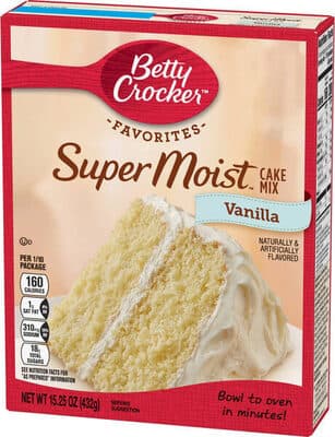 Cake Mix, Vanilla