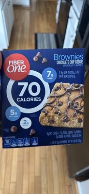 Fiber One Chocolate Chip Cookie Brownies