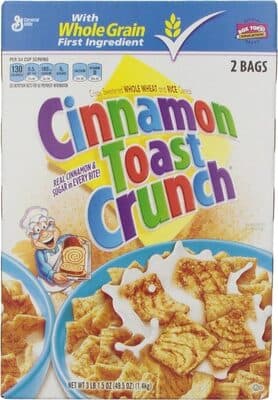 Crispy Sweetened Whole Wheat & Rice Cereal