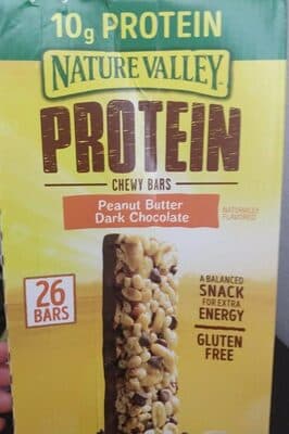 Protein Chewy Bars, Peanut Butter Dark Chocolate