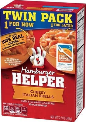 Cheesy Italian Shells Pasta & Italian-Style Sauce Mix