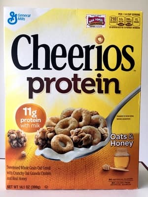 Sweetened Whole Grain Oat Cereal, Oats & Honey