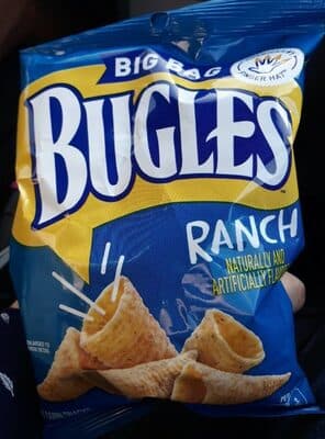 Bugles Big Bag Crispy Corn Snack Ranch