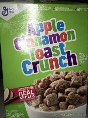 Crispy, Sweetened Oat & Corn Cereal, Real Apples