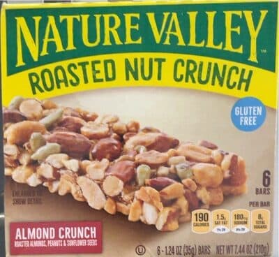 Roasted Nut Crunch Bars