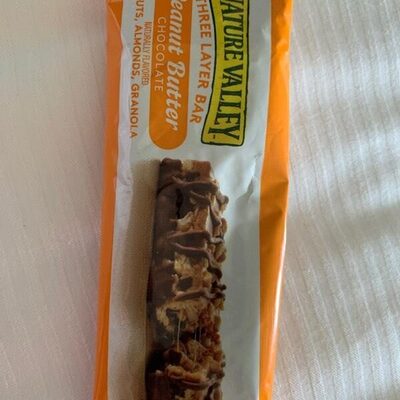 Layered Granola Nut Bars, Peanut Butter Chocolate
