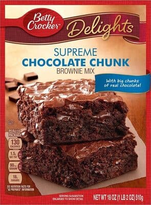 Supreme Chocolate Chunk Brownie Mix