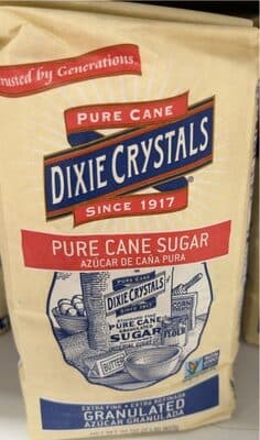 Dixie crystal pure sugar cane