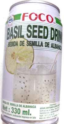 Foco, Basil Seed Drink