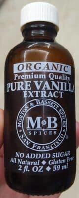 Organic Premium Quality Pure Vanilla Extract