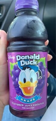 Grape Flavored Juice Cocktail From Concentrate