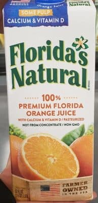 100% Premium Florida Orange Juice