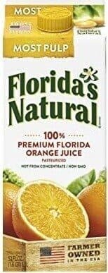 Most Pulp 100% Premium Florida Orange Juice