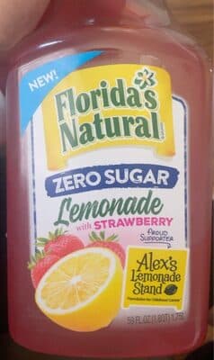 Lemonade with strawberry
