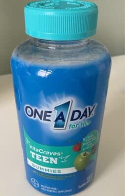 One A Day Teen Gummies