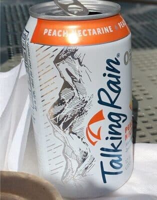 Talking rain peach nectarine