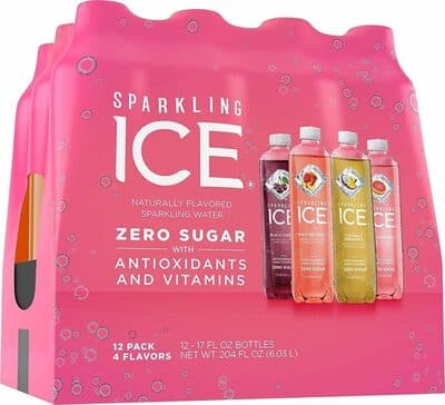 Sparkling Water, Black Cherry, Peach Nectarine, Pink Grapefruit, Coconut Pineapple