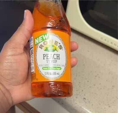 Peach Syrup