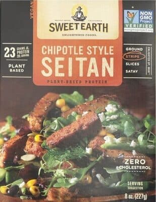 Chipotle Style Seitan Strips