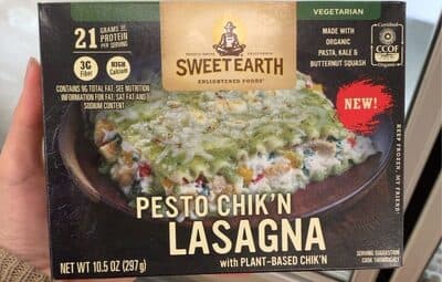 Pesto Chik'n Lasagna With Plant-Based Chik'n