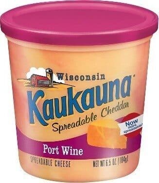 Port Wine Spreadable Cheddar Cheese