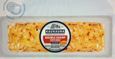 Double sharp Cheese log